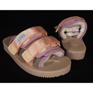 Suicoke MOTO-Mab Strap Sandals Size 36 US W7 M5 Unisex Beige Purple $250